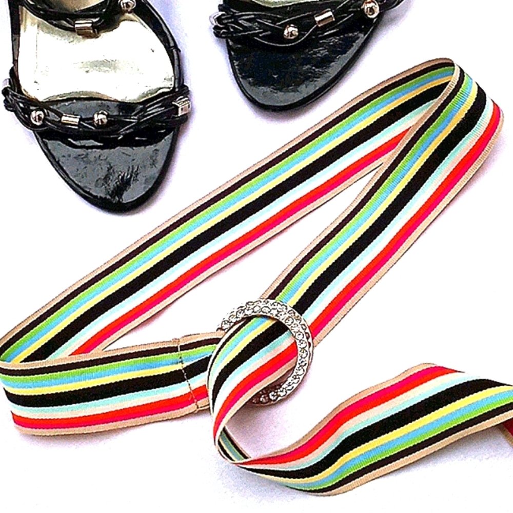 Sherbet Stripe Belt